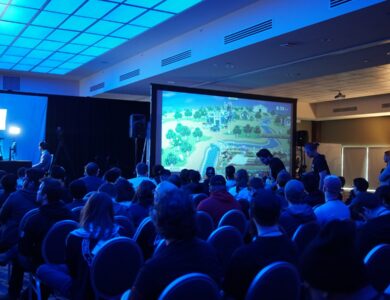 audience in a conference