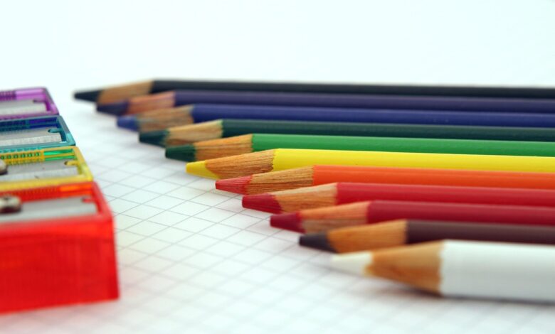 art, nature, artistic, blue, brown, business, colorful, colourful, colours, crayons, dof, drawing, education, green, group, learning, objects, orange, pencils, pens, purple, rainbow, red, school, shallow, sharp, sharpen, sharpeners, stationary, study, white, wooden, yellow