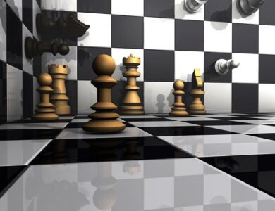 king, lady, runner, tower, horse, springer, farmer, chess, chess game, chess pieces, figure, strategy, nature, chess board, playing field, game board, chess piece, board game, glass, strategy game, white, rendering, 3d